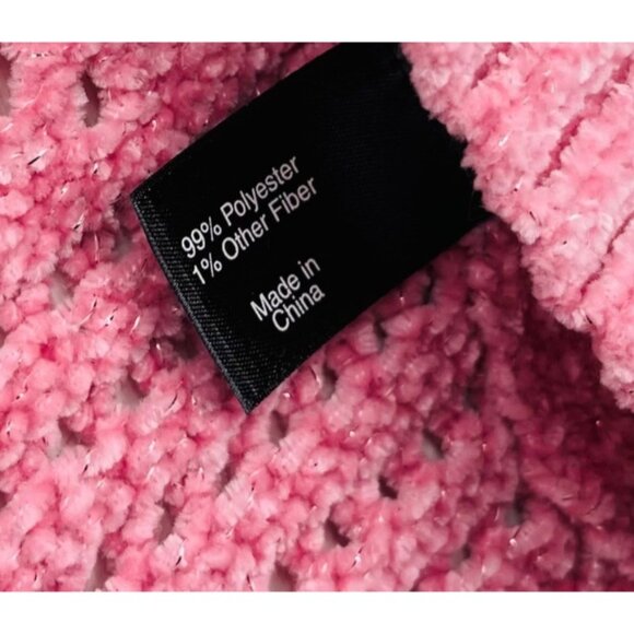 Lane Bryant‎ Womens Open Front Pink Knit Cardigan Sweater Size 22/24 Polyester & - Picture 4 of 5